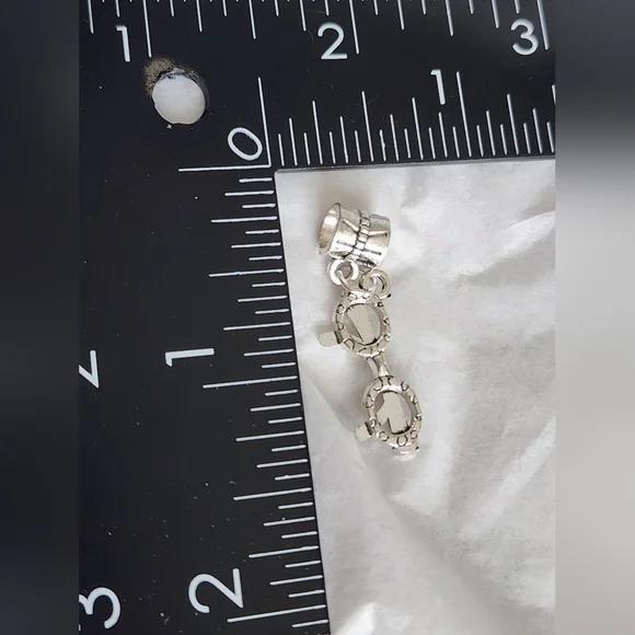 EYEGLASSES👓  Charm Will FIT Pandora  Or use as Necklace - Picture 5 of 6